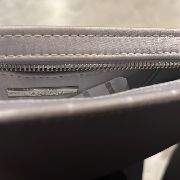L’Alingi Eternity Satin Clutch Bag + Certificate of Authenticity EXCELLENT $1075 - Picture 12 of 16
